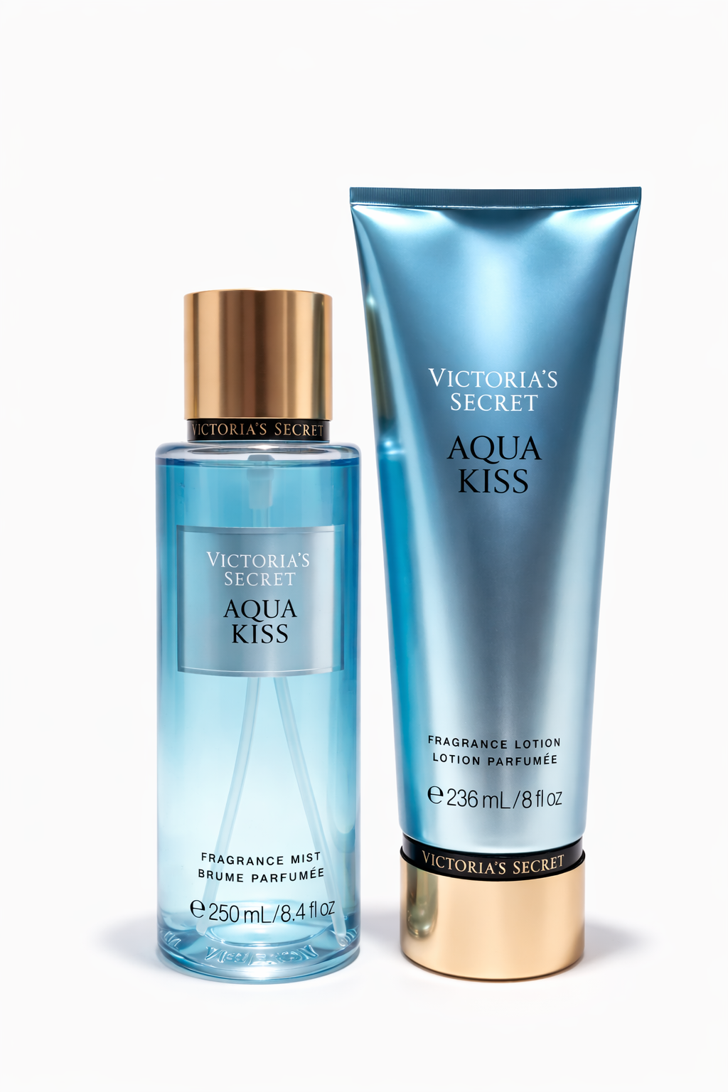 💦 Set Victoria’s Secret Aqua Kiss (Body Mist + Crema Corporal)