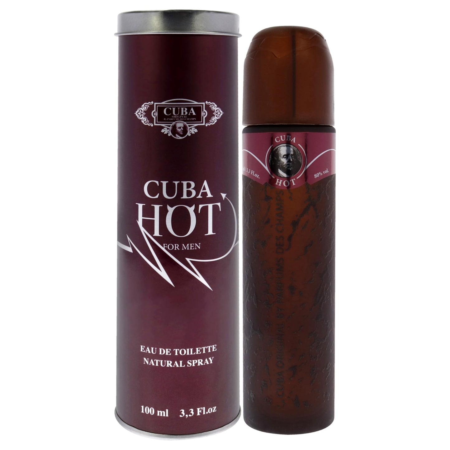 🔥 Cuba Hot Eau de Toilette – 100 ml